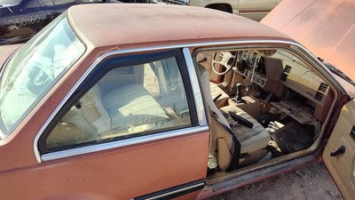 1985 Pontiac Sunbird Passenger Right Chrome Drip Rail Oem 2 Door