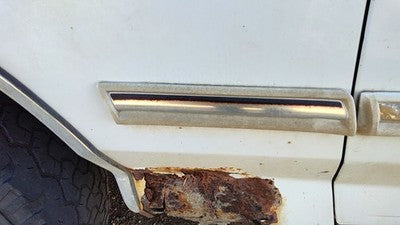 1995 Ford F150 Driver Left Moulding From Fender Oem Trim Strip