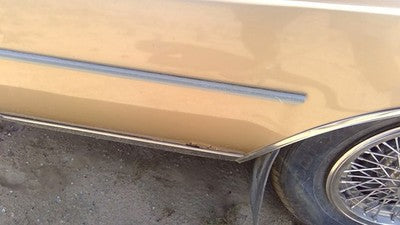 1985 Olds 88 Passenger Right Rear Moulding On Quarter Panel Oem Gold