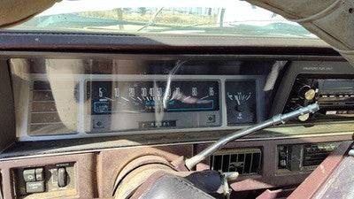 1985-1996 Olds Ciera Trim Bezel Around Speedometer Oem Dash Surround Panel Red