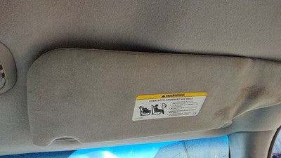 2004-2007 Jeep Liberty Passenger Right Sun Visor Oem Gray D5 5Kf90bd1ac