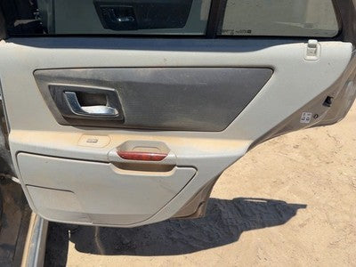 04-06 Srx Passenger Right Rear Door Trim Panel With Switches Back Gray 132