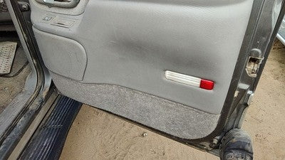 1997-99 Chevy Suburban Passenger Right Rear Inside Door Trim Panel Back Gray 132