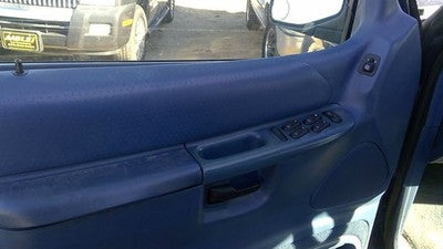 1995-1996 Ford Explorer Driver Left Front Inside Door Trim Panel Only Oem Blue