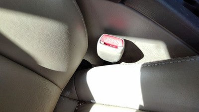 00 01 Legacy Outback Passenger Right Front Seat Belt Buckle Receiver Oem Tan 040