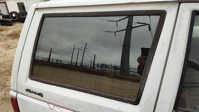 1984-2001 Jeep Cherokee Passenger Right Rear Quarter Glass Back Side Window Oem