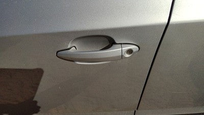 2004-2010 Bmw X3 Driver Left Front Outside Door Handle Oem Silver 51203449077