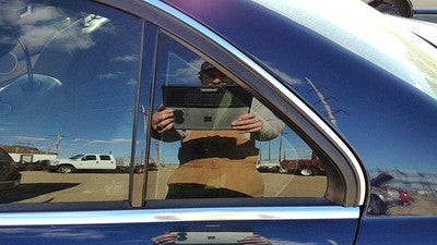 2012-2014 Mercedes C300 Driver Left Rear Vent Window Back Door Glass With Frame