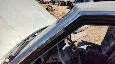 1985 Mercury Grand Marquis Driver Left Front Chrome Trim Moulding Around Door