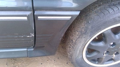 91 Mitsubishi Galant Vr-4 Passenger Right Moulding From Fender Trim Strip Green