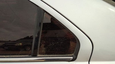 2006-2012 Ford Fusion Driver Left Rear Vent Window Back Door Glass With Frame
