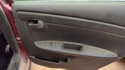08 09 Malibu Passenger Right Rear Inside Door Trim Panel Wth Switches Back Black
