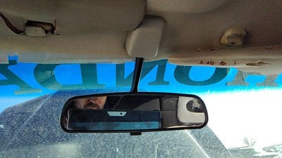 1998 Honda Civic Inside Rear View Mirror Oem Windshield Mounted Coupe