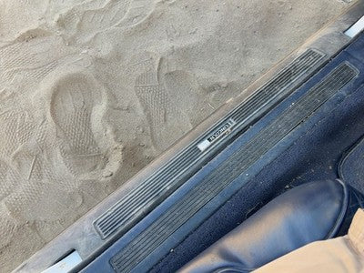 94 Lincoln Town Car Driver Left Lower Sill Step Moulding Trim Panel Oem Blue Dp