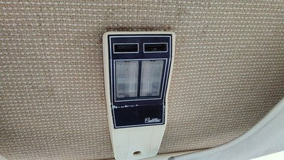 1980 Cadillac Deville Center Overhead Console Oem Dome Light Map Lamp Cubby