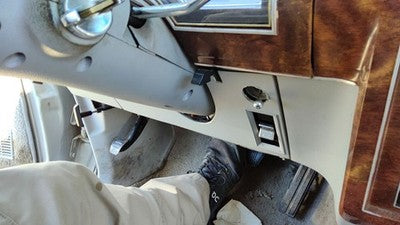 82-87 Grand Marquis Lower Dash Under Column Knee Bolster Trim Panel Oem Gray