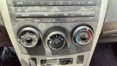 09-13 Toyota Corolla Temperature Control Module In Dash Heater Ac Head Unit Oem