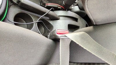 2006-2011 Chevy Hhr Driver Left Front Seat Belt Buckle Receiver Oem Black 19B