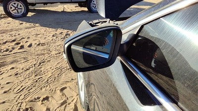 2013-2015 Vw Passat Driver Left Side Mirror Door Mounted Oem Power Black A1