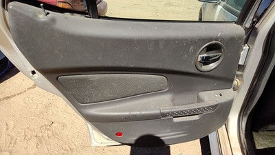 04-05 Grand Prix Driver Left Rear Door Trim Panel With Switches Back Pewter 69B