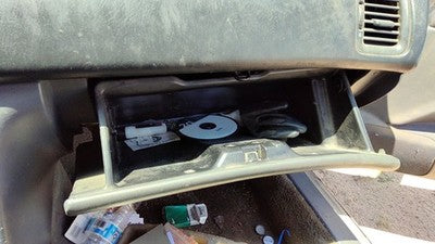 1995 Honda Accord Glove Box Assembly Complete Door With Latch Oem Gray