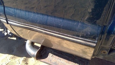 1999 F250 Super Duty Passenger Right Rear Moulding From Door Oem Back Trim Strip