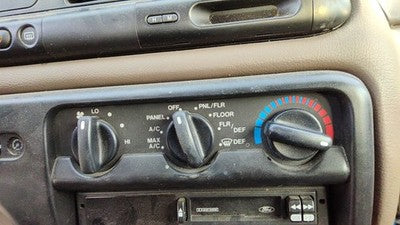 1995-1997 Ford Contour Temperature Control Module In Dash Heater Ac Head Unit
