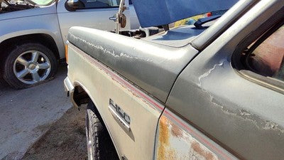 1987 1988 1989 1990 1991 Ford F150 Driver Left Front Fender Oem Silver