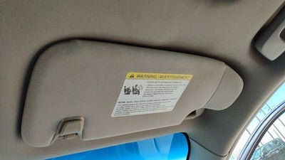 2010-2012 Ford Fusion Passenger Right Sun Visor Oem Black Dl Ae5Z5404104Aa