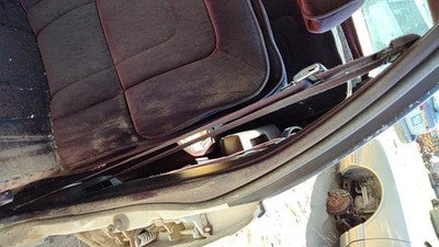 1989 Buick Century Driver Left Front Seat Belt Retractor Oem Shoulder Red