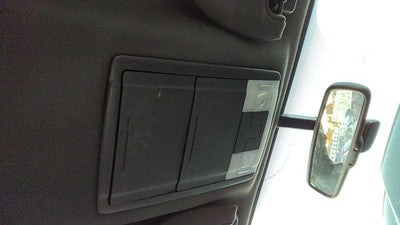 07-08 Expedition Center Overhead Console Dome Light Map Lamp Cubby Black/Camel