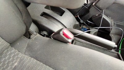 2006-2011 Chevy Hhr Passenger Right Front Seat Belt Buckle Receiver Black 19B