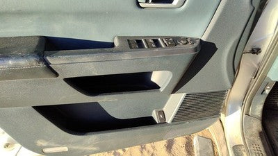 09-11 Pilot Driver Left Front Door Trim Panel With Master Switch Gray/Blue Gr
