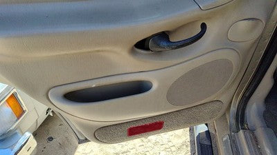 00-02 Ford Expedition Driver Left Rear Door Trim Panel With Switches Back Tan Fh