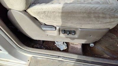 1994 Grand Cherokee Passenger Right Side Power Seat Switch With Trim Panel Gray