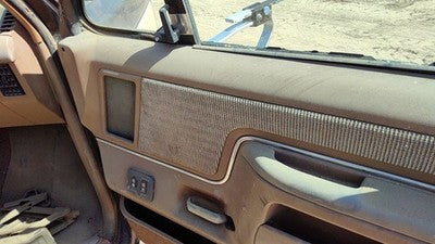 1988 Ford F150 Passenger Right Front Inside Door Trim Panel With Switches Tan