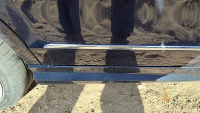 08-14 C300 Passenger Right Rear Moulding From Door Back Trim Lunar Blue 890