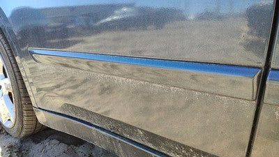 07-12 Altima Passenger Right Rear Moulding From Door Back Trim K50 Slate 4 Door