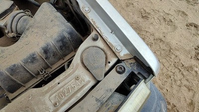 1991 Volvo 740 Windshield Washer Fluid Reservoir With Pump Oem Wiper Tank