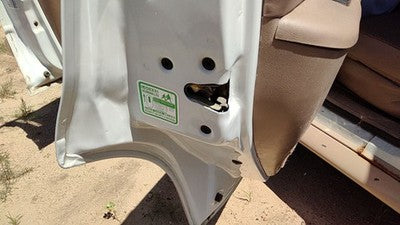 1993 Ford Explorer Driver Left Rear Door Latch With Rods/Cables Oem Back