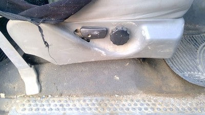 2006 F350 Super Duty Passenger Right Side Seat Trim Panel Oem Gray
