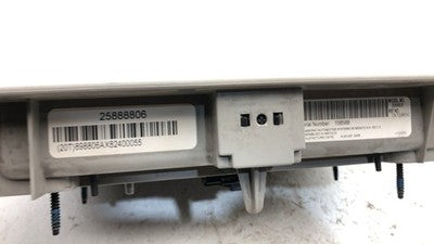 2009 Gmc Acadia Overhead Dvd Player Back Seat Tv Oem 25888806