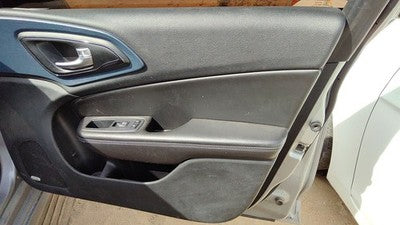 15-17 200 Passenger Right Front Inside Door Trim Panel With Switches Black X9
