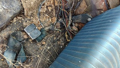 1964 Ford Thunderbird Coupe Driver Left Front Seat Belt Buckle Oem Blue