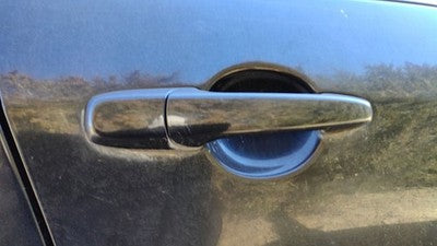 06-12 Fusion Passenger Right Rear Outside Door Handle Back Tuxedo Black Metallic