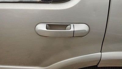 2003-05 Lincoln Aviator Driver Left Rear Outside Door Handle Oem Back Silver Jp