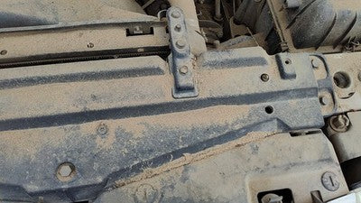 1990-1992 Volvo 740 Top Plastic Cover Above Radiator Support Oem Upper Shield