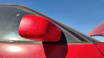 1990-1996 Grand Prix Passenger Right Side Mirror Power Door Mounted Red 2 Door