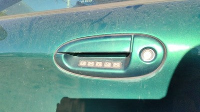 1999-2007 Ford Taurus Driver Left Front Outside Door Handle Oem Su Tropic Green