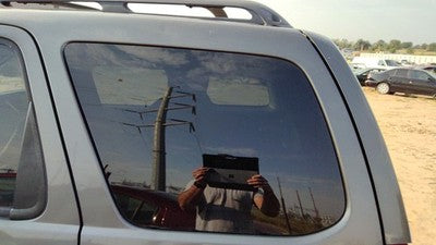 2001-2006 Mazda Tribute Driver Left Rear Quarter Glass Back Side Window Oem